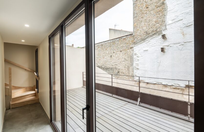 terrasse coté cour