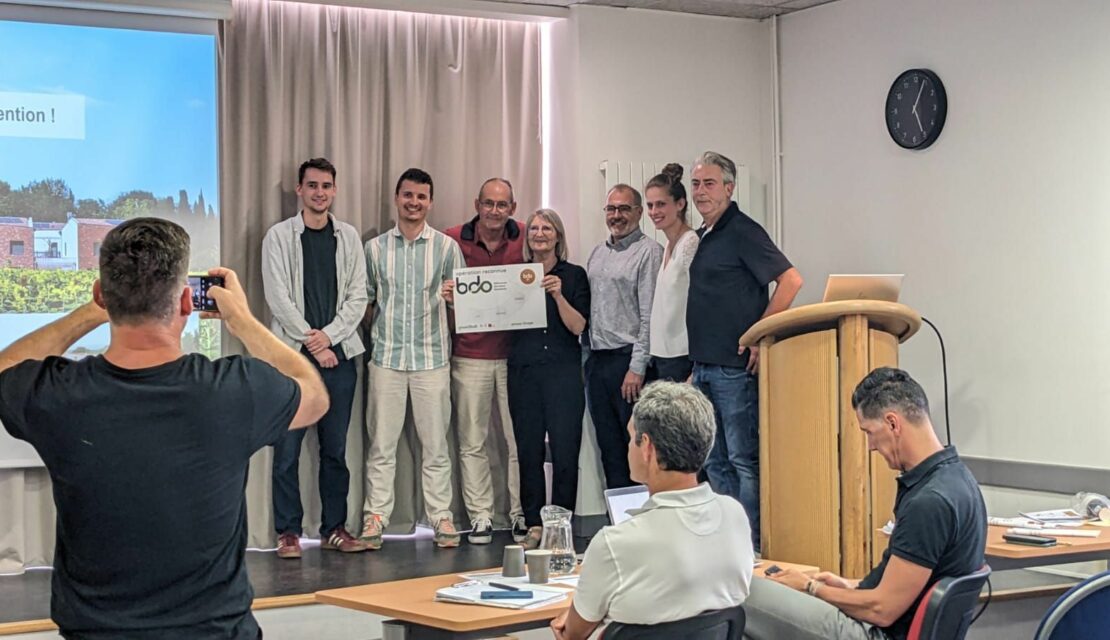 DE L’OR POUR L’ECO CAMPUS DE LA RAQUE A LASBORDES !