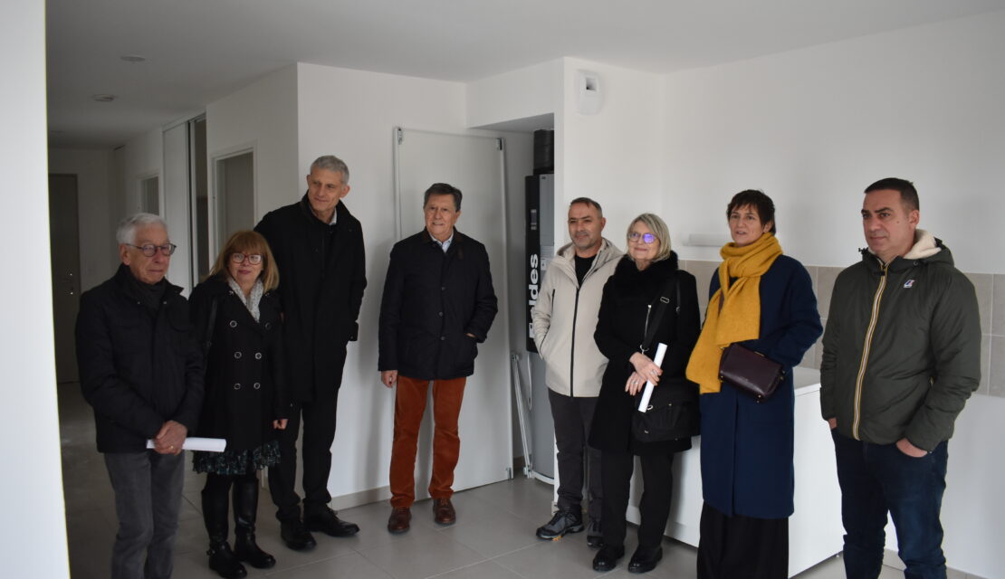 VISITE DE LA FIN DU CHANTIER EMILE ZOLA A PORT LA NOUVELLE